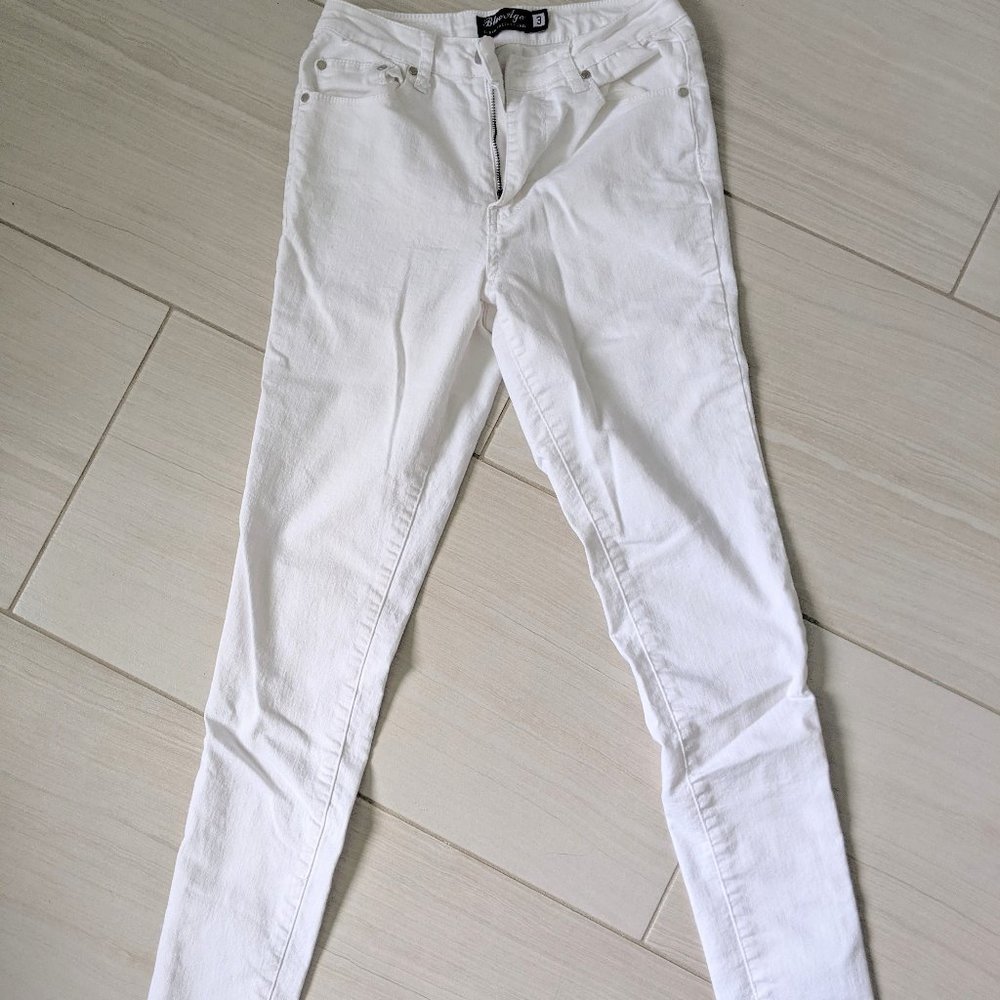 Jeans White Blue Age Denim Collection size 3
